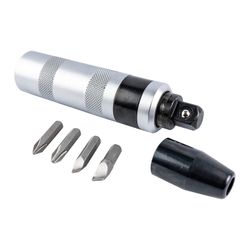TORK CRAFT Impact Driver Set 6pc 5/16' 4pc Bits 1 Driver